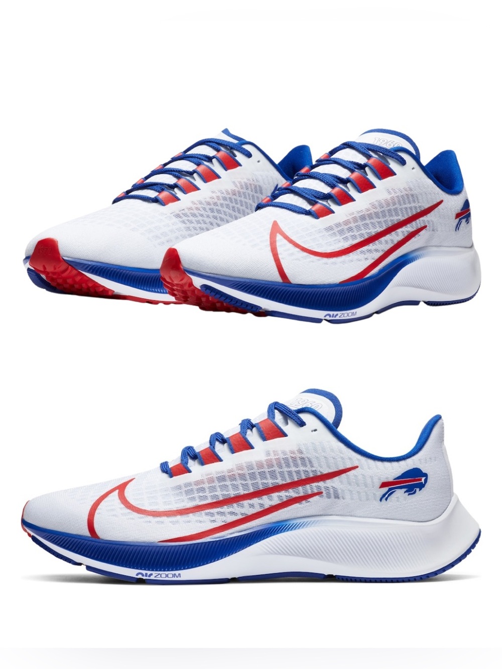 Buffalo Bills Nike Zoom Pegasus 37 Unisex